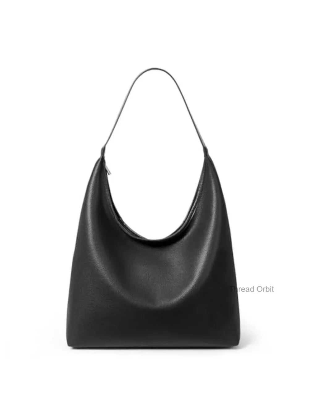 Large Hobo Bag for Women Soft Vegan Leather Shoulder Tote with Zipper